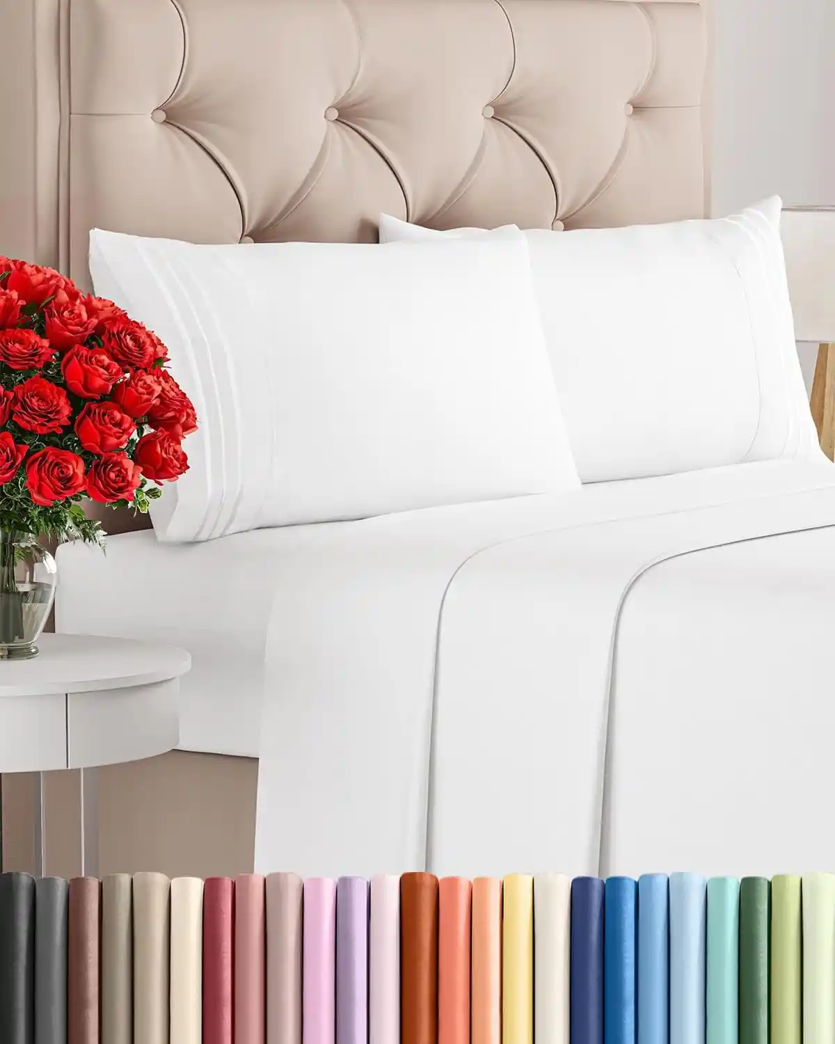 Cooling 4-Piece Sheet Set